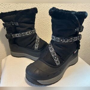 Baffin Insulated Women's Ruby Winter Snow Boots Black Size 11